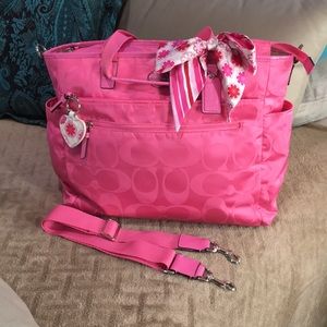 Coach Weekender/Baby Tote